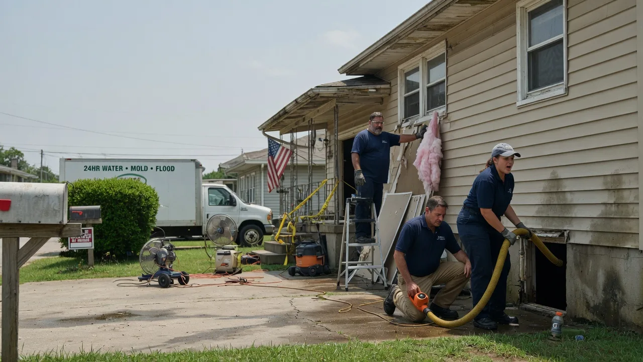 Water Damage Repair in Guysville, OH near me